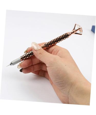 Baluue 2pcs Embroidery Pen Eyebrow Pen Brow Pencil Manual Eyebrow Pen Golden Crystal - Buy Online on GoSupps.com