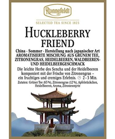 Ronnefeldt - Huckleberry Friend - Flavoured Green Tea - 100g 100 g (1 pack)