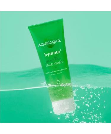 Hydrate+ Face Wash | Gentle Deep Cleansing & Hydration | Hyaluronic Acid & Coconut Water | Unisex Facial Cleanser for All Skin Types - 3.38 Fl Oz - Buy Online on GoSupps.com