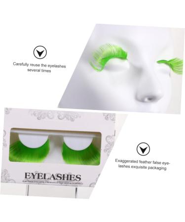 ABOOFAN 15 Pairs Halloween Extra Long False Eyelashes Women s Eyelashes Halloween Party Favor Exaggerated Fake Eyelashes Lashes Fancy Eyelashes Chemical Fiber Clothing Curly Girl - Buy Online on GoSupps.com