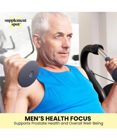 Maximum Prostate Supplements for Men 600 mg Beta Sitosterol & 100 mg DIM Per Serving Mens Health Supplements for Urinary Support & Bladder Control (60 Caps) - Buy Online on GoSupps.com