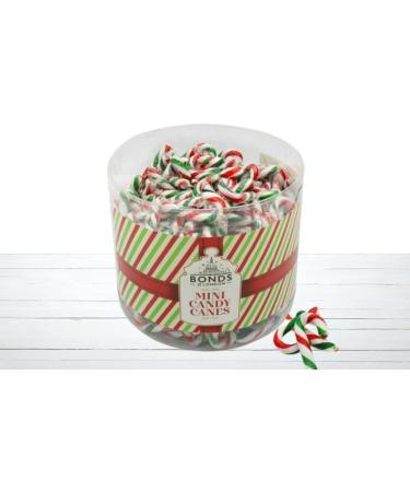 Christmas Mini Peppermint Candy Canes 250 pack 1.25kg - Candy Canes for Kids & Adults - Xmas Stocking Fillers - Christmas Eve Box Filler - Christmas Party Sweets with Merry Xmas Sticker - Buy Online on GoSupps.com
