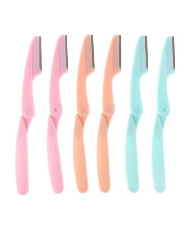 Frcolor 6pcs Eyebrow Razor & Facial Hair Remover for Women - Precision Trimmer Set - Buy Online on GoSupps.com