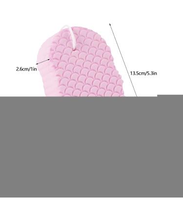 Spa Puff Shower Sponge with Rope Body Scrub Loofah Sponge Body Loofah Sponge Pads Up Bath Sponge Pregnant Body Sponge Soft Shower Pouf for Pregnant Women Kids Adults - Buy Online on GoSupps.com