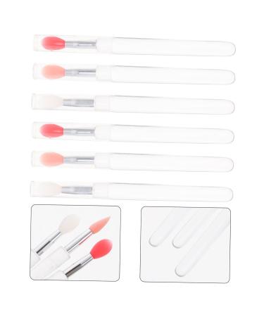 Buy MAGICLULU 6pcs Lip Brush Set - Glossy Lip Balm & Makeup Applicator | Silicone Eyeliner & Eyeshadow Tools for Travel - Buy Online on GoSupps.com