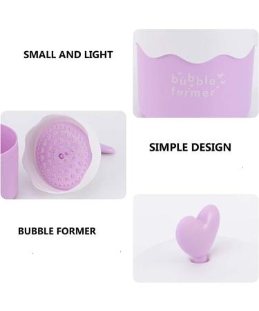 UQMIQURA Face Cleanser Foamer Cup Cute Face Cleanser Bubbler Foam Bubble Maker Travel Skin Care Foam Foamer Cup Facial Cleanser for Girls Face Wash Shower Tools - Buy Online on GoSupps.com