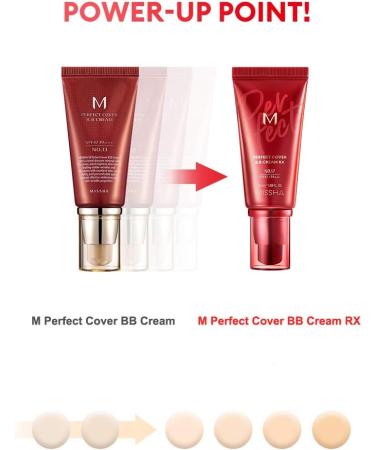 MISSHA M Perfect Cover BB Cream RX SPF42/PA+++ No. 23 Natural Beige 50ml - Buy Online on GoSupps.com