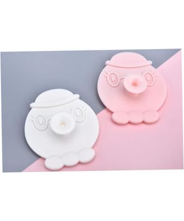 minkissy Brush Face Cleansing Brush Facial Brush Skin Friendly Silicone Brush Silicone White 7x6.2cm - Buy Online on GoSupps.com