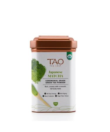 Organic Japanese Ceremonial Grade Matcha Powder - 113g