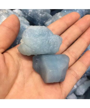 Natural raw Aquamarine Quartz Crystal Rough Rock Gem Natural Gems and Minerals s - Buy Online on GoSupps.com