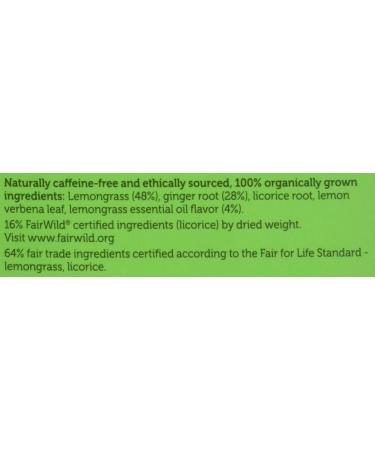 â€œPUKKA Organic Lemongrass Ginger Tea - 20 Count Pack | Herbal Wellness Drinkâ€‌ - Buy Online on GoSupps.com