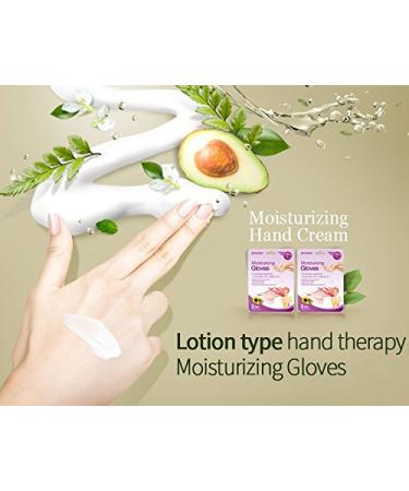 Epielle Moisturizing Hand Masks (6pk) | Hydrating Spa Gloves for Dry Hands | Sunflower Seed Oil, Avocado Oil, Vitamin E | Beauty & Skincare Gift - Buy Online on GoSupps.com