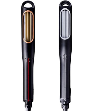 Professional Automatic Hair Curler & Corrugated Flat Iron - Silver Curling Irons for Stunning Waves - Buy Online on GoSupps.com