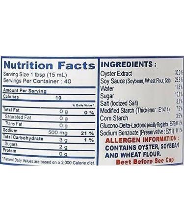 Maekrua Thai Oyster Sauce for Stir Fry Cooking 600ml (Pack of 2) - Buy Online on GoSupps.com