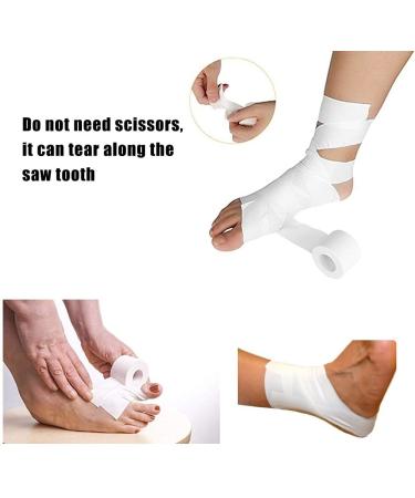 Buy YUYTE Athletic Sports Tape - Strong Easy Tear First Aid Bandage for Athletes | Finger Ankle Wrist Care (2.5CM x 10M - Buy Online on GoSupps.com