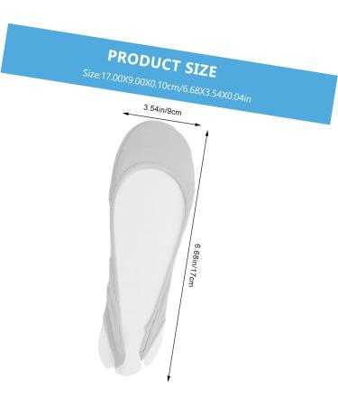 25 Pairs Anti-Slip Invisible Forefoot Socks for Women - Comfortable Half Socks for High Heels & Everyday Wear - Buy Online on GoSupps.com