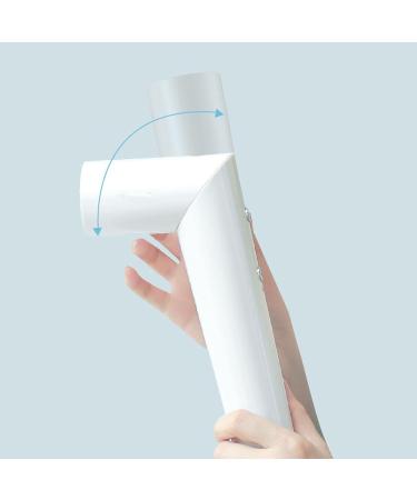 Cordless Hair Dryer Fast Drying Ideal Present for Wife Daughter Rechargeable 600W Low Power for Student Dormitory Traveling (White) - Buy Online on GoSupps.com