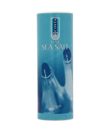 2 x Costa Sea Salt Fine 10 x 750g