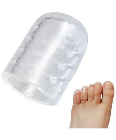 pansh Silicone Anti-Friction Toe Protector Gel Toe Protectors Breathable Toe Covers Toe Protector Caps for Men Women Blisters 20pcs