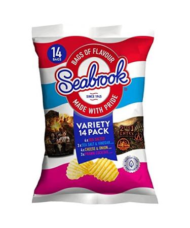 Seabrook Farms Seabrook Multipack de 16 x 25 g