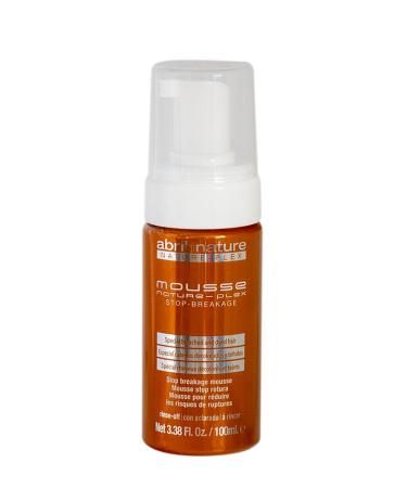 abril et nature - Nature Plex STOP Breakage - Professional Foam for Damaged or Chemically Treated Hair - Repairing Mousse - Before and After Technical Treatments - 100 ml