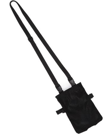 Asixxsix Urine Drainage Bag Holder | 2000 ml Foley Catheter Bag Cover with Adjustable Strap | Durable & Discreet Black Design - Buy Online on GoSupps.com