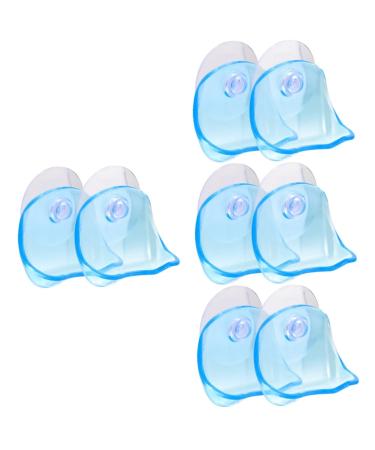 Minkissy 8 STK shaver holder Razor Hobel holder Razor Hobel Stand holder for shower razor Luffa holder Razor Organizer razor hanger hinge suction cup bracket bracket bracket