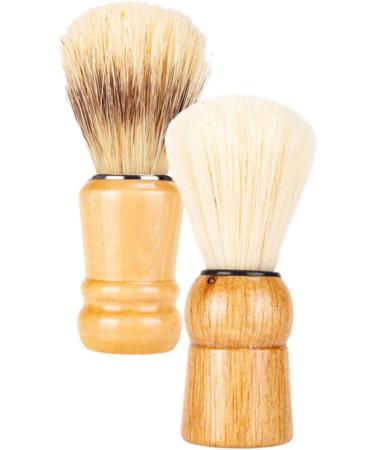 Beaupretty 6-Pack Neck Brush Set - Professional Shaving & Hairdressing Tools | Solid Wood & Nylon Wool | Ideal for Salons & Travel - Buy Online on GoSupps.com