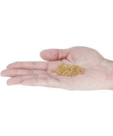 200 Mini Gold Eye Pins Hooks for Jewelry Pendant Making - Threaded Bails Findings - Buy Online on GoSupps.com