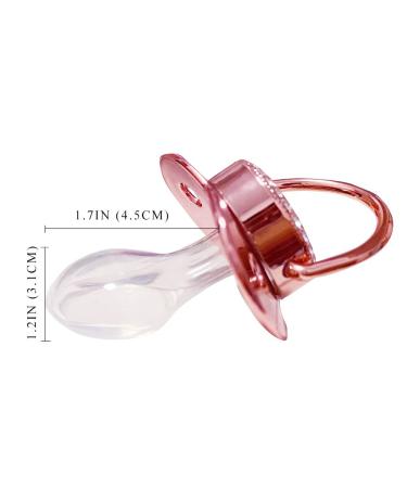 YOLIEN ABDL Lover Bling Pacifier - Adult Size Ageplay Accessory (3 Pink) | Shop Internationally - Buy Online on GoSupps.com