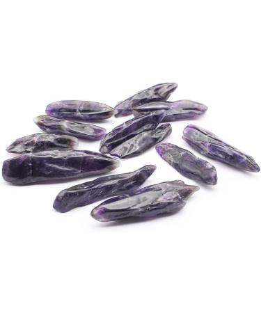 Natural Crystal Rough Natural Crystals and Stones 100g Natural Amethyst Crystal Long Teeth Gravel Rock Quartz Amethystine Raw Gemstone Specimen Decoration Stone for Decoration QINTINYIN - Buy Online on GoSupps.com