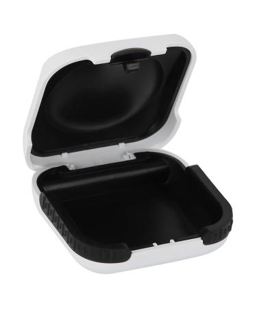 Hearing Aid Hard Case Portable Compact Sturdy Storage Box Holder Organizer for Hearing Aids Protective 2.6 x 2.6 x 1 inch