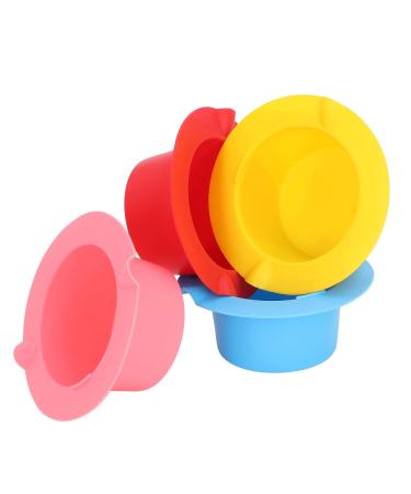 Silicone Wax Bowls - Set of 4 Heat Resistant Melting Bowls | Reusable for Easy Waxing | Ideal Replacement - Buy Online on GoSupps.com