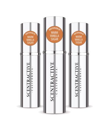 CA Perfume Impression of Emra Warm Vanilla Sugar For Women Fragrance Concentrated Long Lasting Eau de Parfum Spray Refillable Glass Atomizer Bottle 0.17 Fl Oz/5ml-X3 EMRA WARM-VANILLA-SUGAR 0.51 Fl Oz (Pack of 1)