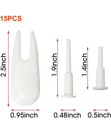 JJHXSM 15pcs Air Stopper Plug Pin Kit for Yoga Ball, Inflatable Bed, Pool - Short/Long Plugs - Buy Online on GoSupps.com