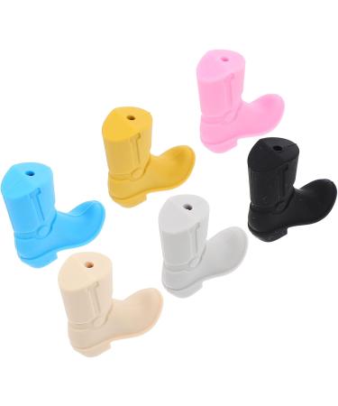 Baby Teether Toys - Healeved 12 Pcs DIY Silicone Beads Garland for Chewing & Teething - Boot Shape Beads in Assorted Colors - Craft Making Beads - Buy Online on GoSupps.com