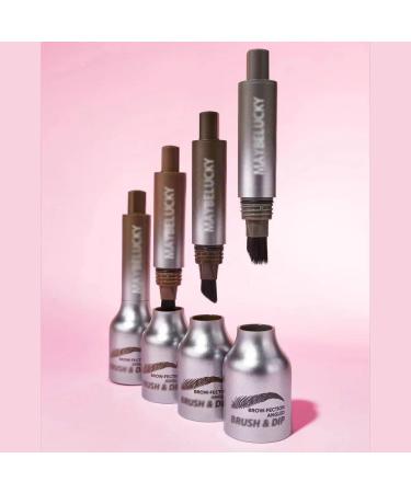 Shop Supreme Eyebrow Brush Set - Waterproof Brow Pen Eyebrow Pencil & Dip-Chocolate | International Shipping Available - Buy Online on GoSupps.com