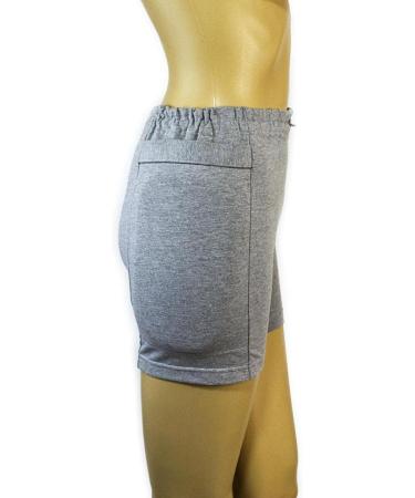 JAYIOLA Women Soft Hip Shorts Elderly Fall Injury Prevention Aid Grey Gray M Medium Gray - Buy Online on GoSupps.com