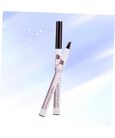 FRCOLOR Sweat-proof Liquid Dark Durable # Four Eyebrow Pencil Pronged Waterproof Grey Natural 1 count (Pack of 1) As Shown - Buy Online on GoSupps.com