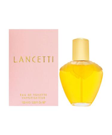Lancetti for Women 3.33 oz Eau de Toilette Spray (Pink Box)