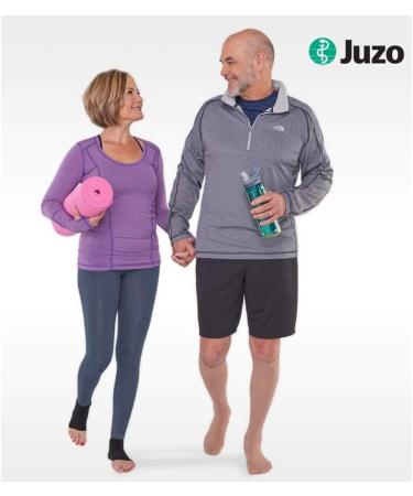 Juzo Dynamic Varin 3511 Knee-High 20-30mmhg Silicone Top Band Closed Toe Sock - Best Supportive Compression Socks for Ultimate Comfort - Buy Online on GoSupps.com