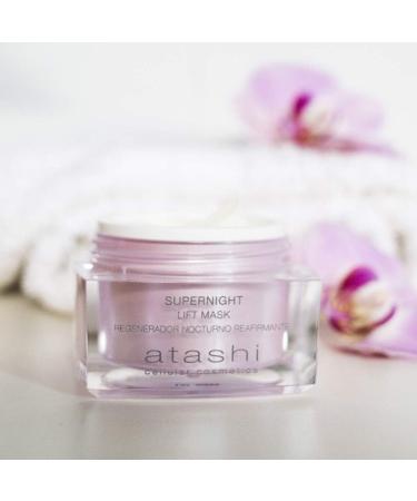 Atashi Supernight - Lifting Mask | Restores Facial Firmness | Rejuvenates Your Look | Hydrates Revitalizes and Tones Skin | Repairs and Protects Against Blue Light | Hyaluronic Acid - 50ml - Buy Online on GoSupps.com