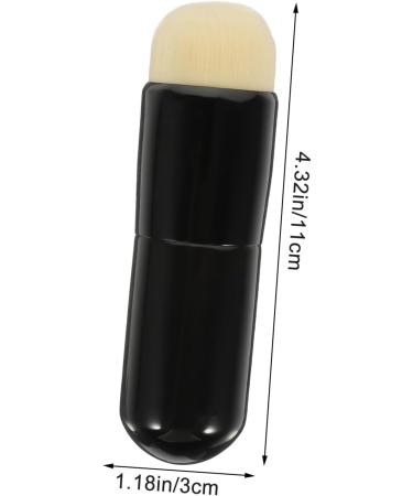 POPETPOP Makeup Brush Travel Powder Brush Cosmetic Tools Foundation Brush Make up Brush Blush Brush Makeup Supplies Foundation Applicator Cosmetic Applicator Paint Wood Dense - Buy Online on GoSupps.com