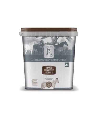 M hldorfer Mash Sensitive Prebiotic - 3 kg - horse feed for lean heavy -gripped horses - grain -low -reduced 3 kg (1 Pack)