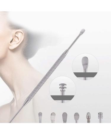 Stainless Steel Ear Pick Set - Safe Ear Wax Removal Ear Scoop for Effective Cleaning - Buy Online on GoSupps.com