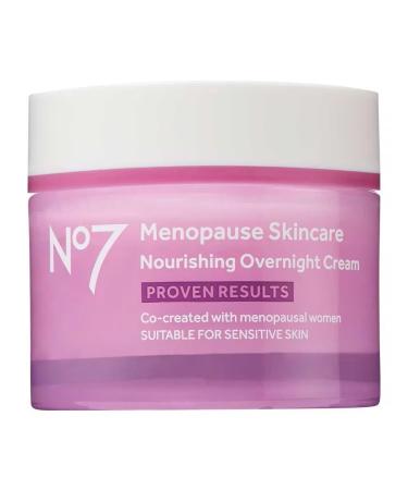 No7 Menopause Skincare Nourishing Night Cream 50ml