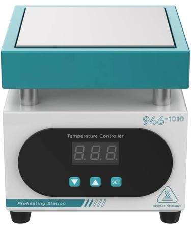 ARTGOS 946-1010 LED Display Pre-Heat Platform - 300W PCB Heating Plate for Mobile Phone Repair & BGA Recovery - 100x100mm Constant Temperature Station - Buy Online on GoSupps.com