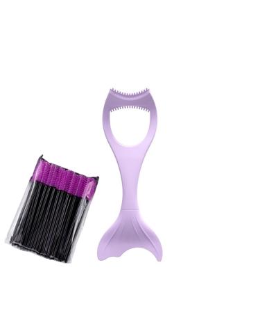 2024 Eye Lash Applicator Mascara Applicator Tool Mascara Template Reusable Eyeliner Tool Eye Makeup Tool Free One Box Mascara Brush 3 in 1 Eyelashes Tools Mascara Shield Applicator Guard (Size : A+B
