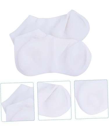 minkissy 1 Pair Protective Socks Feet Treatment Sock Socks for Cracked Heels Sanitary Disposal Bags Moisturizing Gel Socks Silicone Gel Socks Skin Heel Socks White Miss Sebs 19X12cm - Buy Online on GoSupps.com