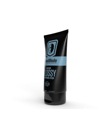 HeadBlade HeadLube Glossy Aftershave Moisturizer Lotion for Men (5 oz) | Shiny, Grease-Free Finish - Buy Online on GoSupps.com